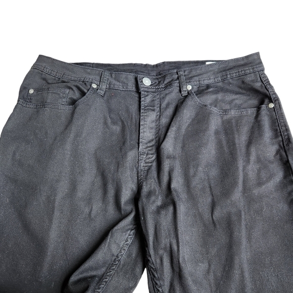 Buffalo David Bitton  Sarcher black slim straight stretch extensible pants - Picture 2 of 10